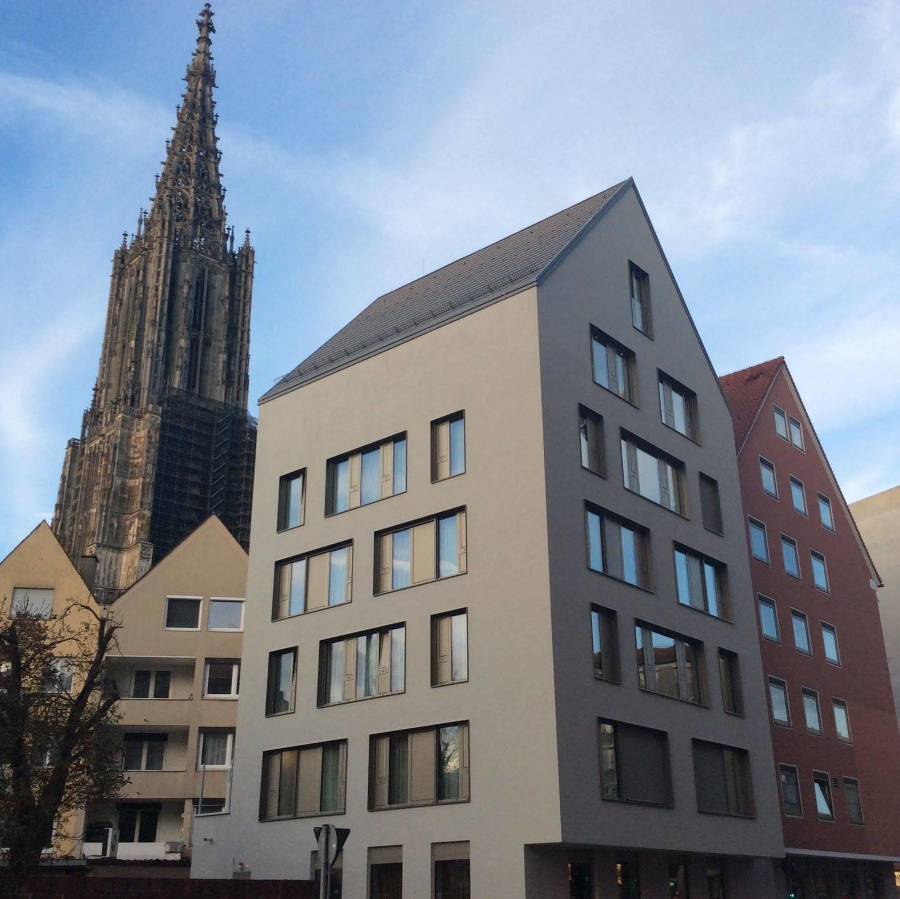 Hotel Goldenes Rad Ulm Exterior foto