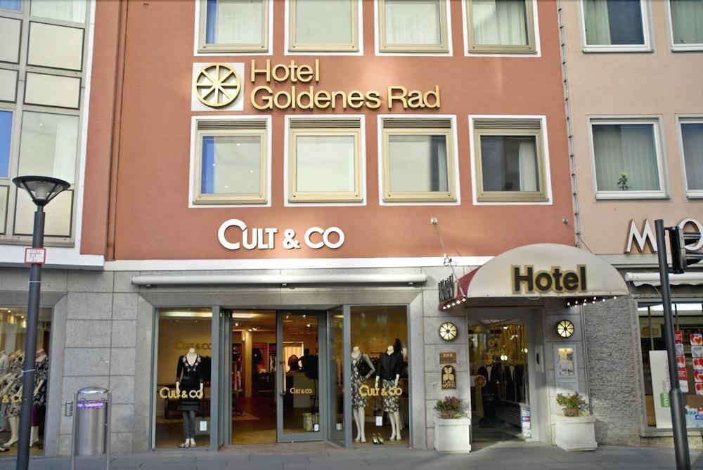 Hotel Goldenes Rad Ulm Exterior foto